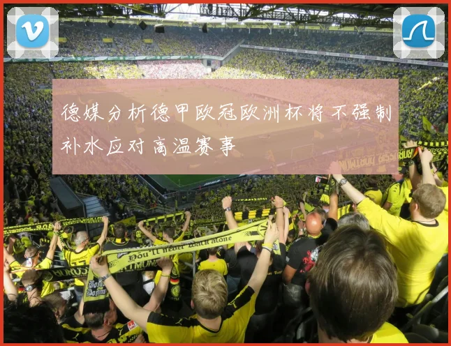 德媒分析德甲欧冠欧洲杯将不强制补水应对高温赛事